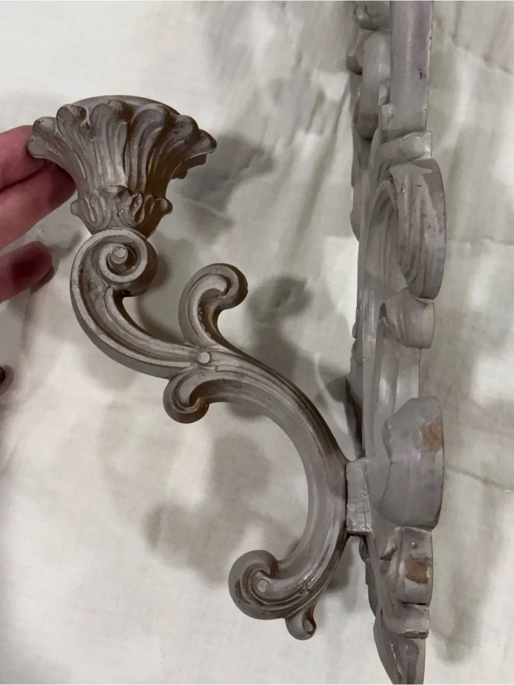 Vintage Homco Wall Sconce Hollywood Regency MCM set of 2
